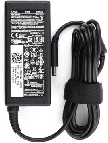 LOT OF 5 !! DELL 65W PA-12 4.5mm AC Adapter Charger LA65NS2-01 6TM1C "small tip"