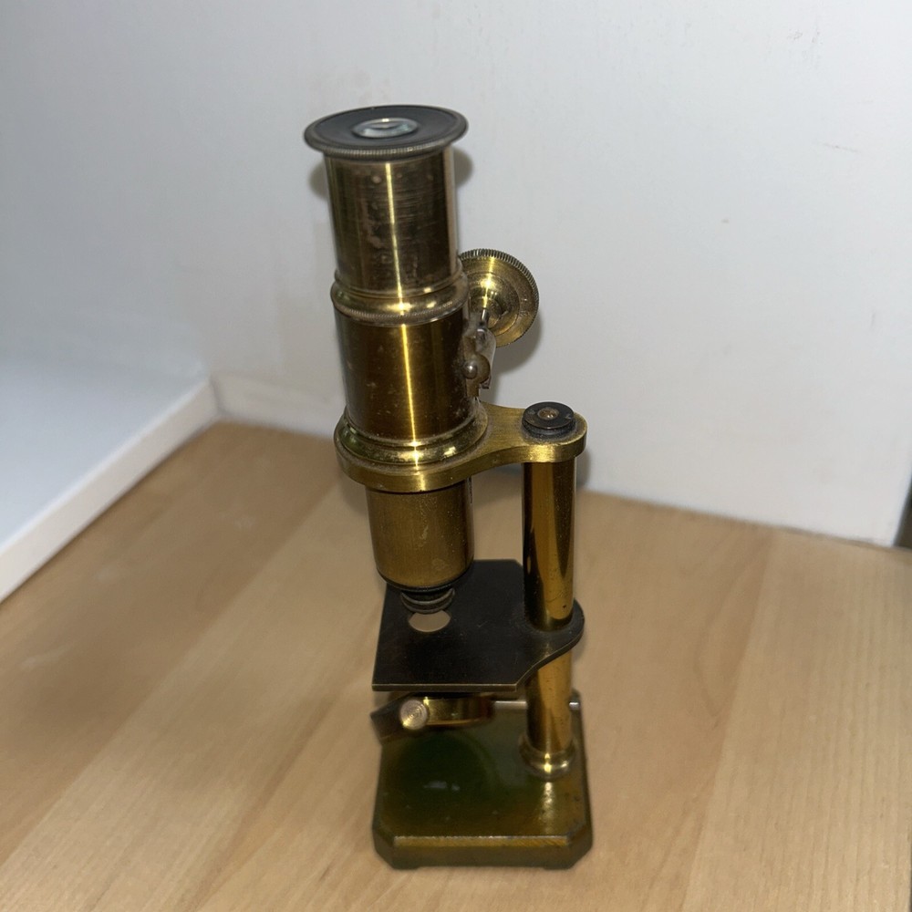 Antique Brass Microscope