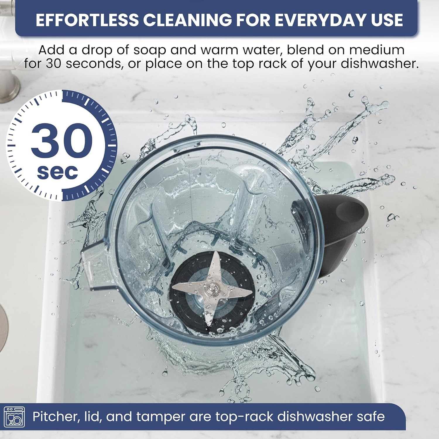 Blender Pitcher For Vitamix 64 oz VM0102 VM0103 Container VM0115A + Tamper