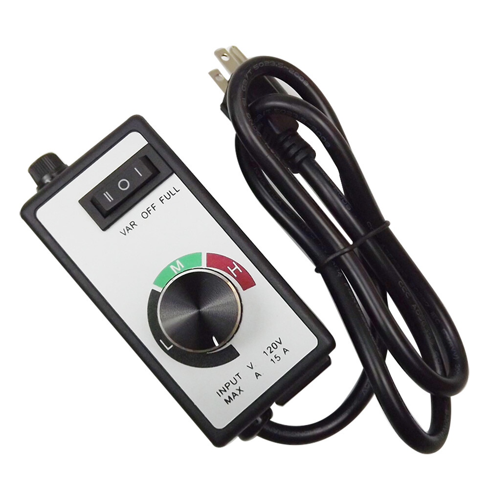 Motor Speed Controller Universal Router Fan Variable Electric Rheostat AC 120V