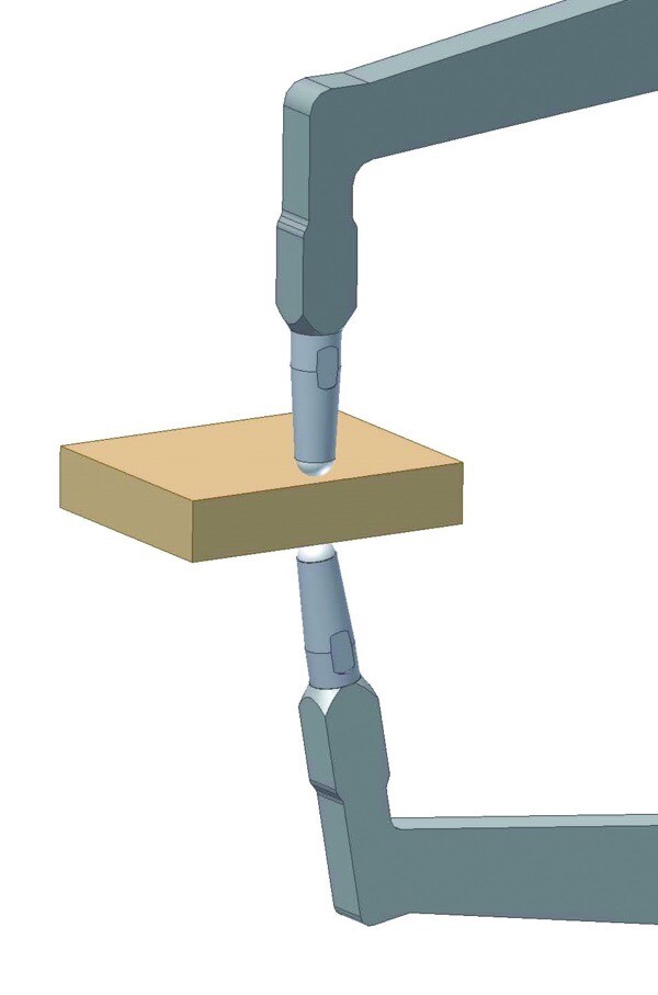 Mitutoyo Outside Dial Caliper Thickness Gauge Gage 0-10mm / 0.005mm