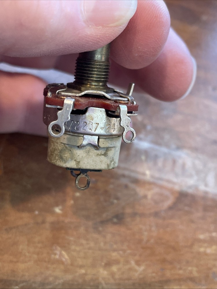 New Old Stock Vintage RCA Variable Resistor Push Pull Switch Part # 119847