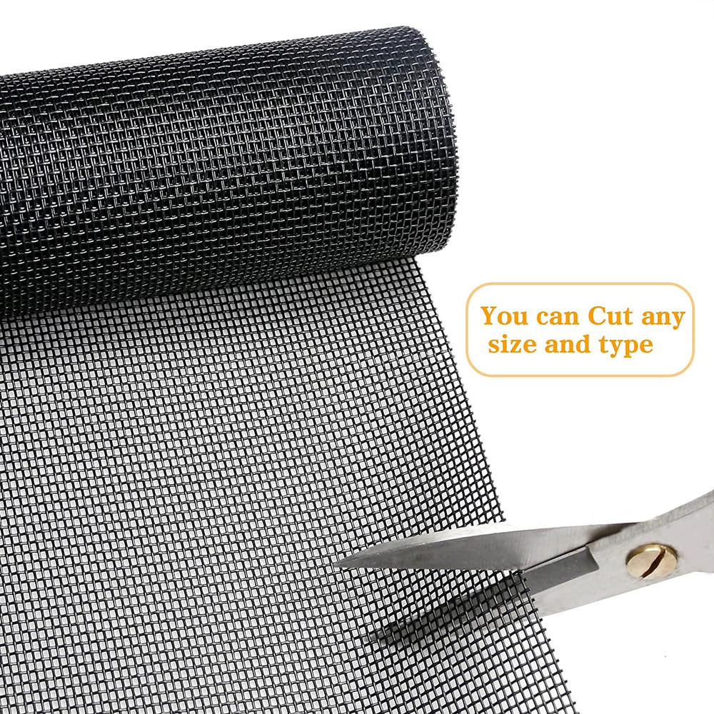Tooltriz Pet Proof Window Screen Replacement,60“ X 100” Upgraded Thicken