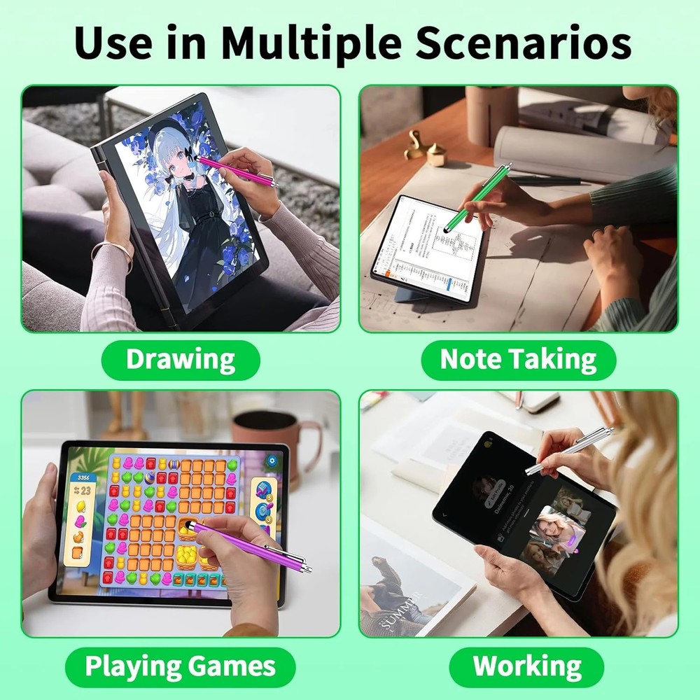 20 Pack Stylus Pen,Stylus Pen for Touchscreen High Precision and Sensitivity for