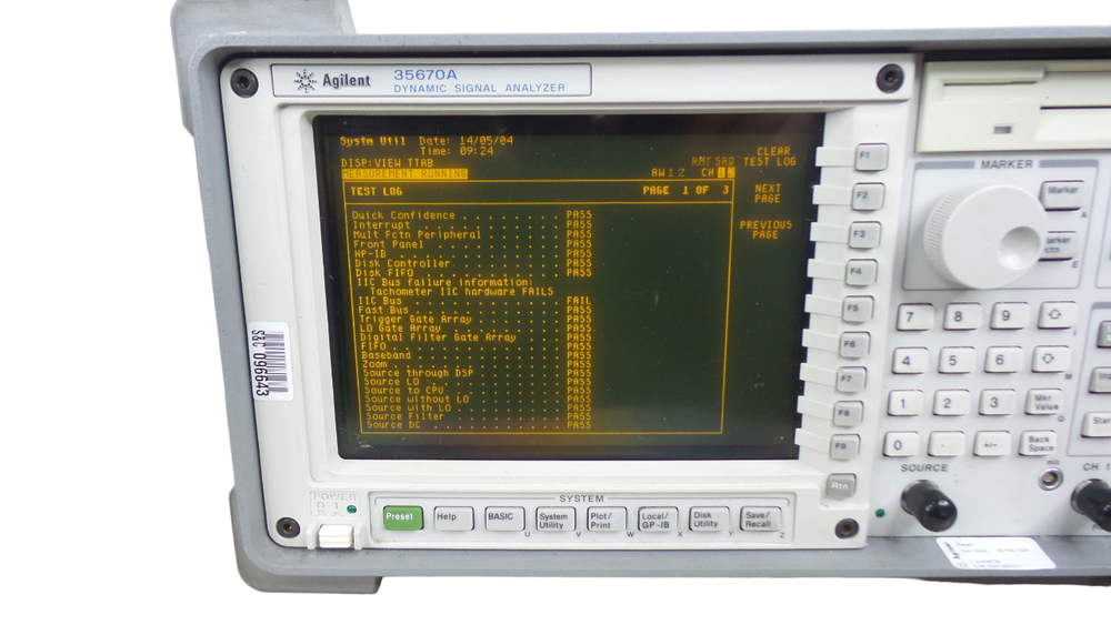 Agilent 35670A Dynamic Signal Analyzer - Free Shipping