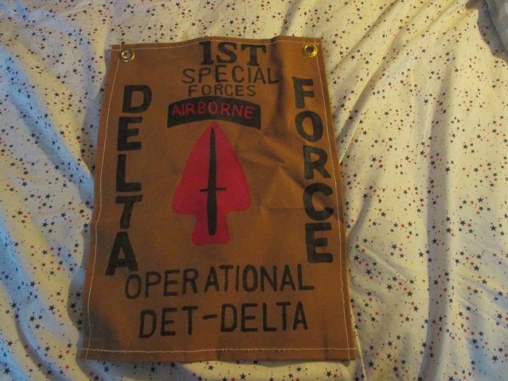 MODERN DELTA FORCE SPECIAL FORCE WALL  READY ROOM FLAG