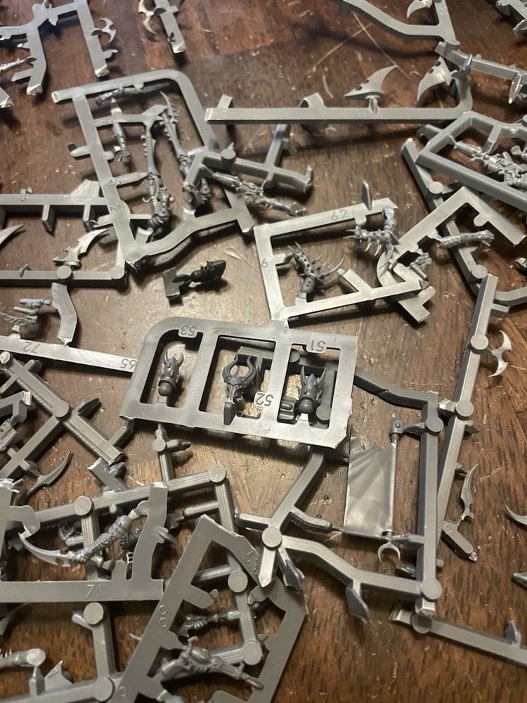 Warhammer 40 K Dark Elder Bit Lot. S8