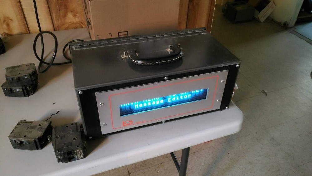 ICS Development 1220-1 Control System Display with manual