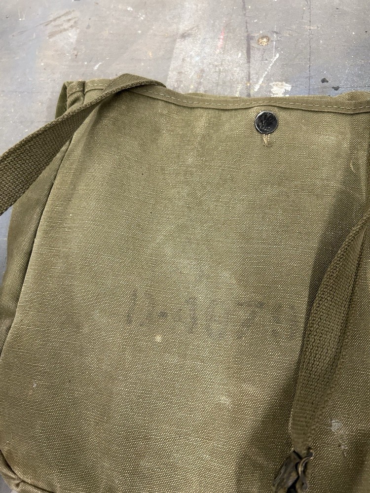 RARE 1945 Vintage WW2 Backpack Sack US Marine Military Gear Rucksack World War 2