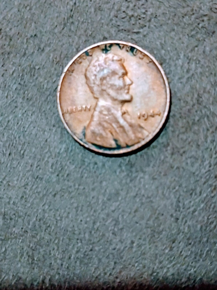 1944 Wheat Penny No Mint Mark