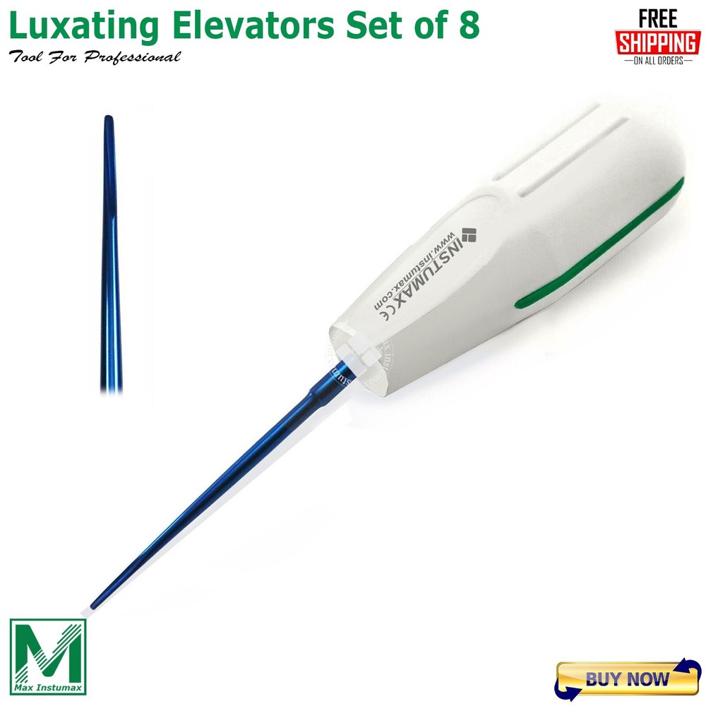 Instumax Surgical Luxation Instruments Dental Tooth Extraction Root Elevators CE