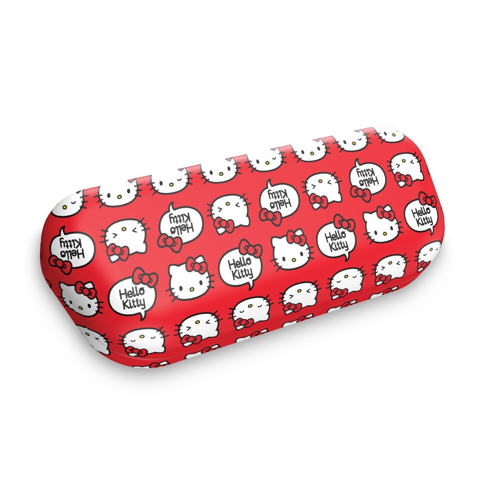 Hello Kitty Eyeglass Case - Red