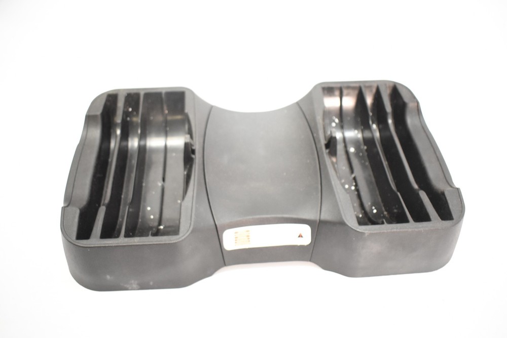 Amazon Basics Dumbbell Storage Base Tray Black Plastic Adjustable Weight Stand