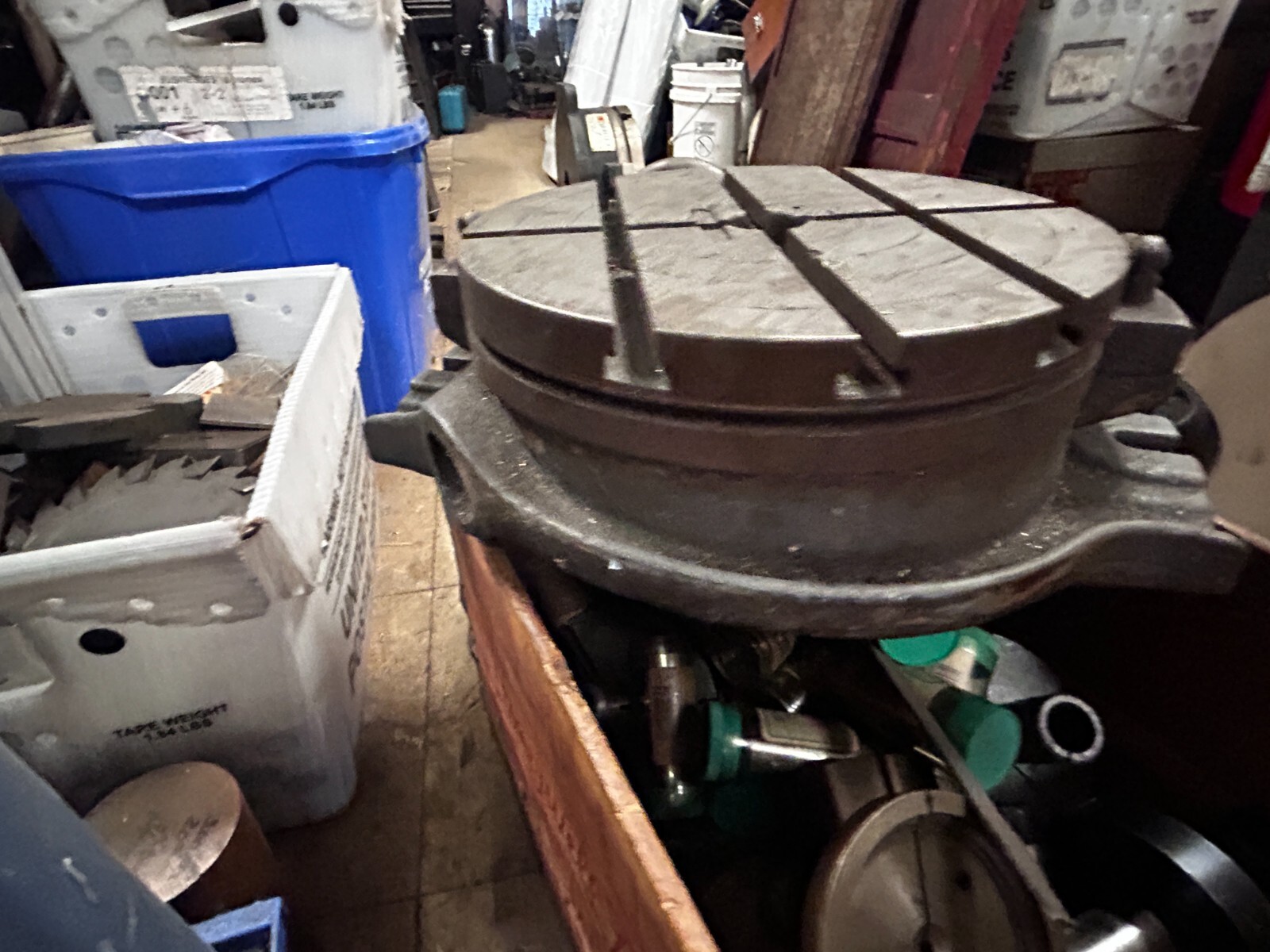 MACHINIST TOOL LATHE Japan 12" Rotary Table Fixture Made in Japan