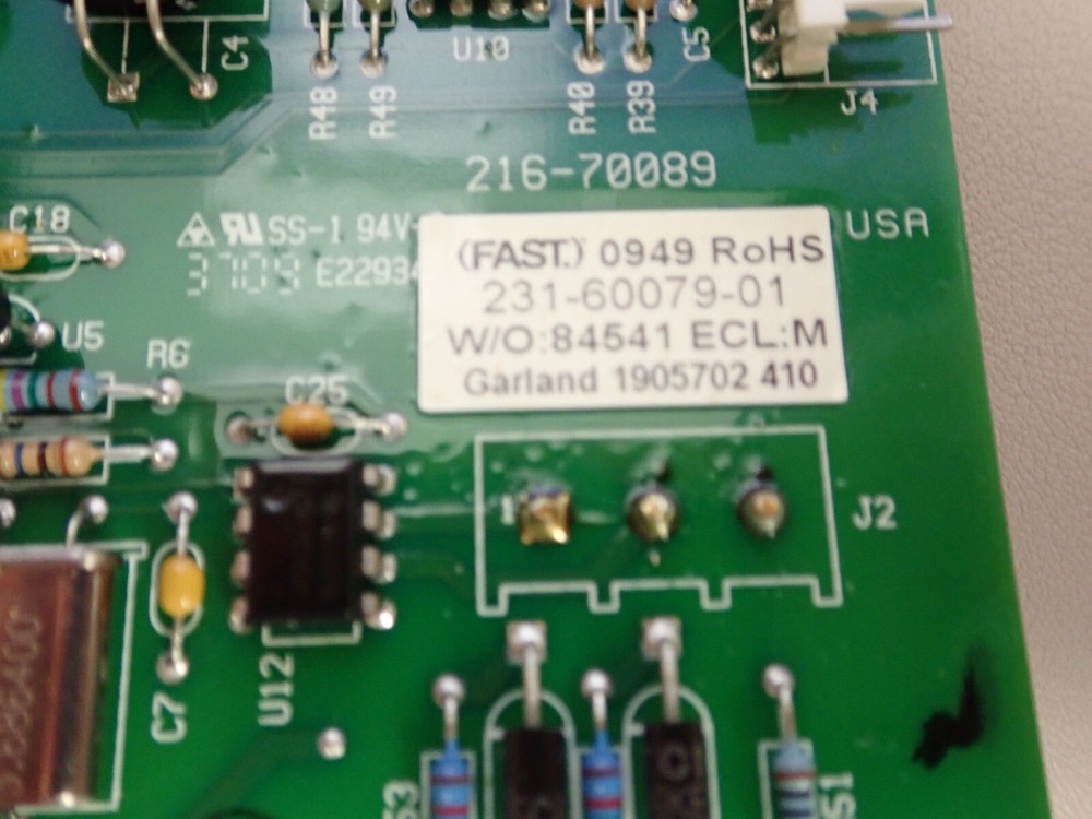 GARLAND COMMERCIAL 1905702 CONTROL BOARD