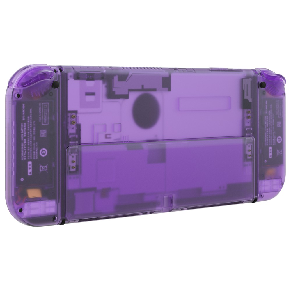 For Nintendo Switch OLED Clear Replacement Full Housing Shell Button Joy-con Key