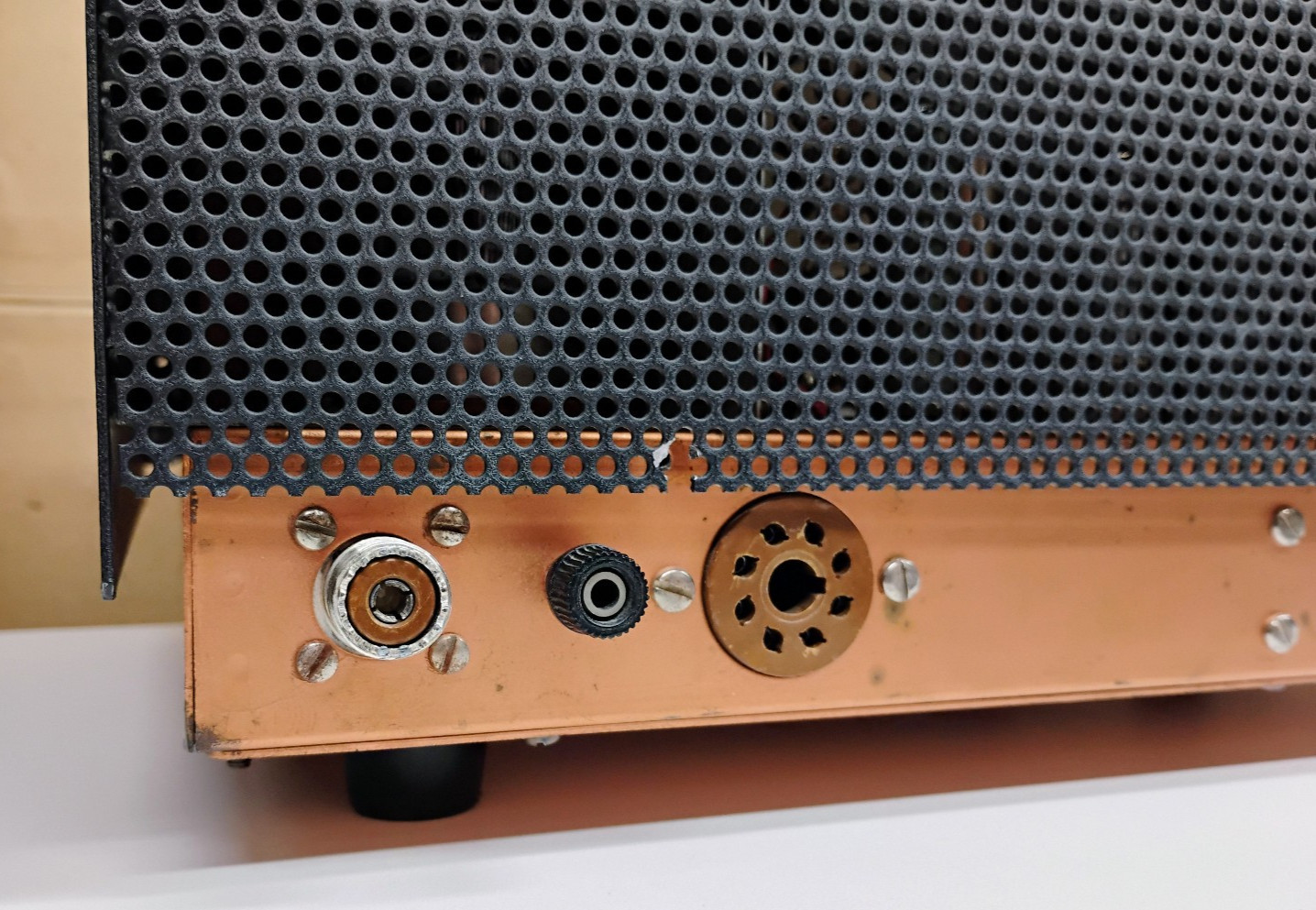 Vintage EICO Model 720 90 Watt CW Amateur Radio Transmitter. Powers Up!