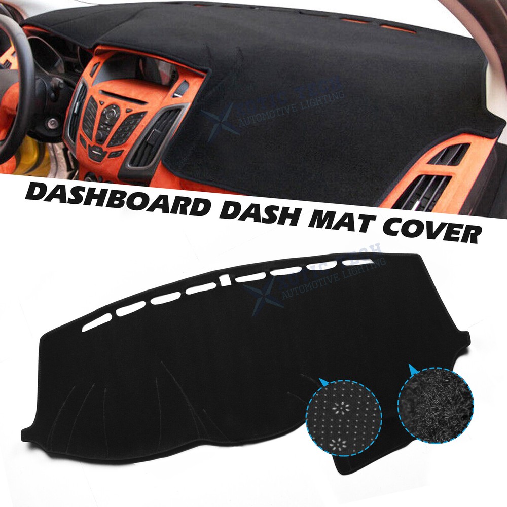 Dashboard Cover Pad Anti-Dirt Sunshield Protect Dash Mat For Ford Focus 2012-18