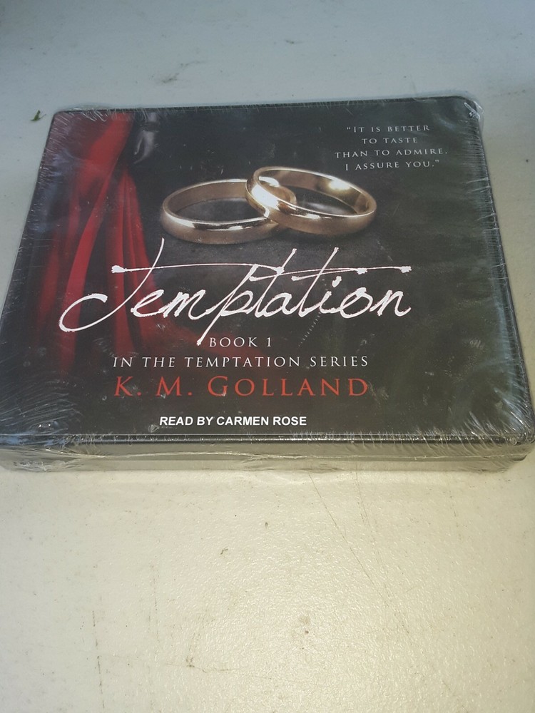 Shelf175F Audiobook~ TEMPTATION, K.M. GOLLAND