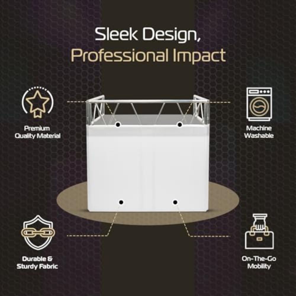 Headliner Replacement Scrim for Indio DJ Booth (White)