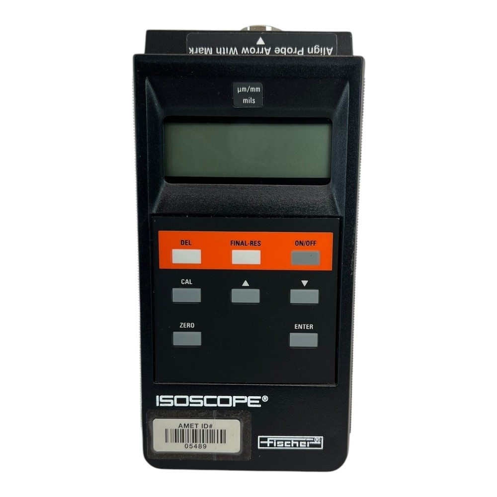 FISCHER TECHNOLOGY ISOSCOPE MP2C COATING THICKNESS MEASUREMENT