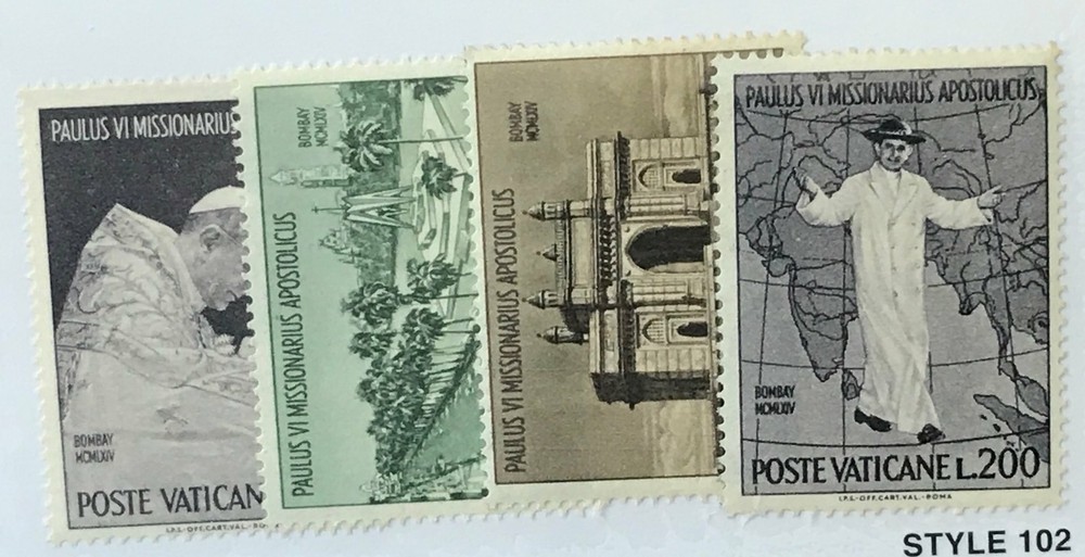 Vatican #400-403 MNH
