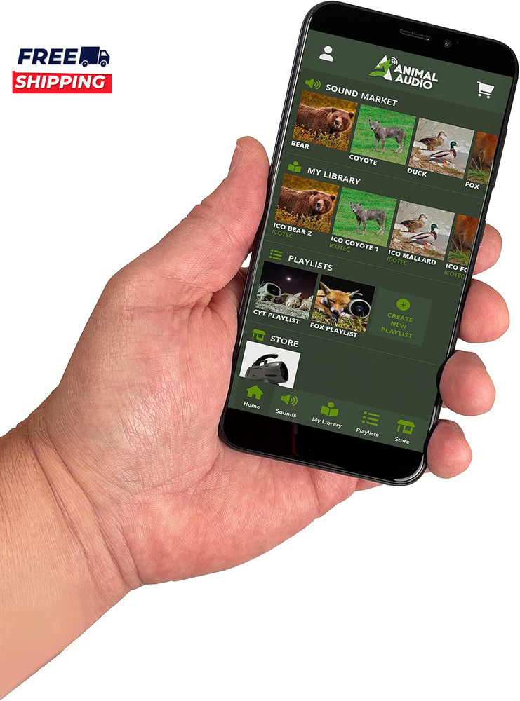 Renegade+ Programmable Predator Call with Bluetooth 30 Professional Sounds