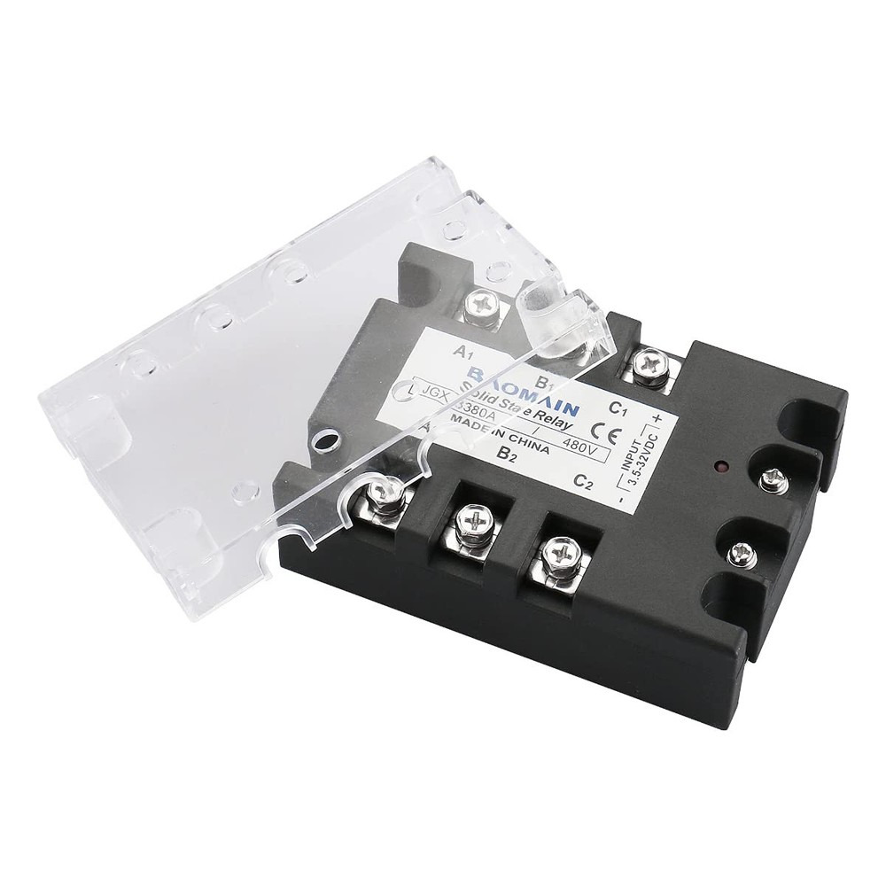 JGX3380A 3 Phase Solid State Relay 432V DC Input 480VAC 80A Output DC/AC