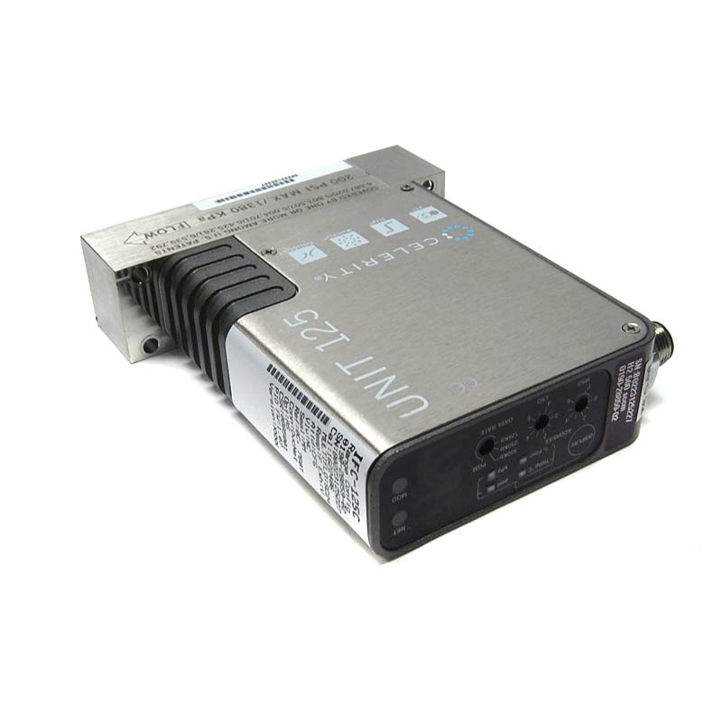 Celerity Unit IFC-125C Mass Flow Controller MFC (H2/500cc) D-Net Digital C-Seal