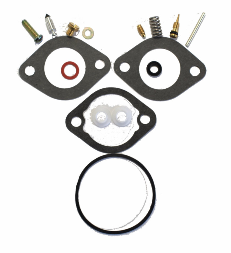 EZGO Golf Cart - Engine FJ400D Carburetor Rebuild Kit - Repairs OEM Carb 607954