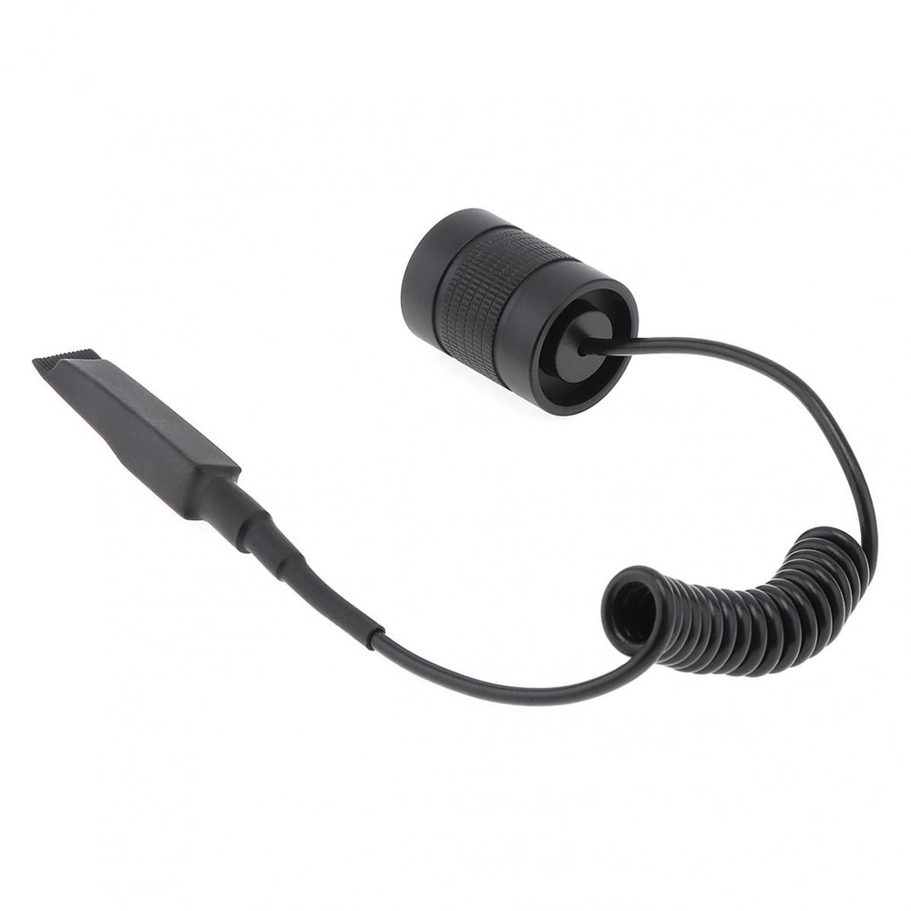 Remote Pressure Switch For C1 / G3 /6P / 9P LED Flashlight, Black Tail Switch