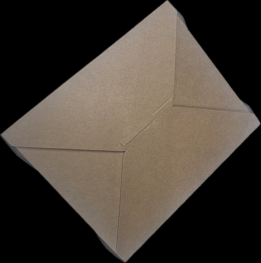 Kraft Take-out Box, Paper, 300/Case