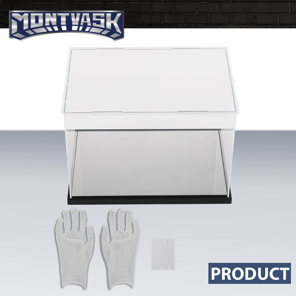 New Clear Single Boxing Glove Horizontal Display Case