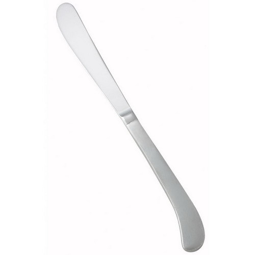 Winco 0015-08 Lafayette Satin Finish S/S Dinner Knife - Dozen