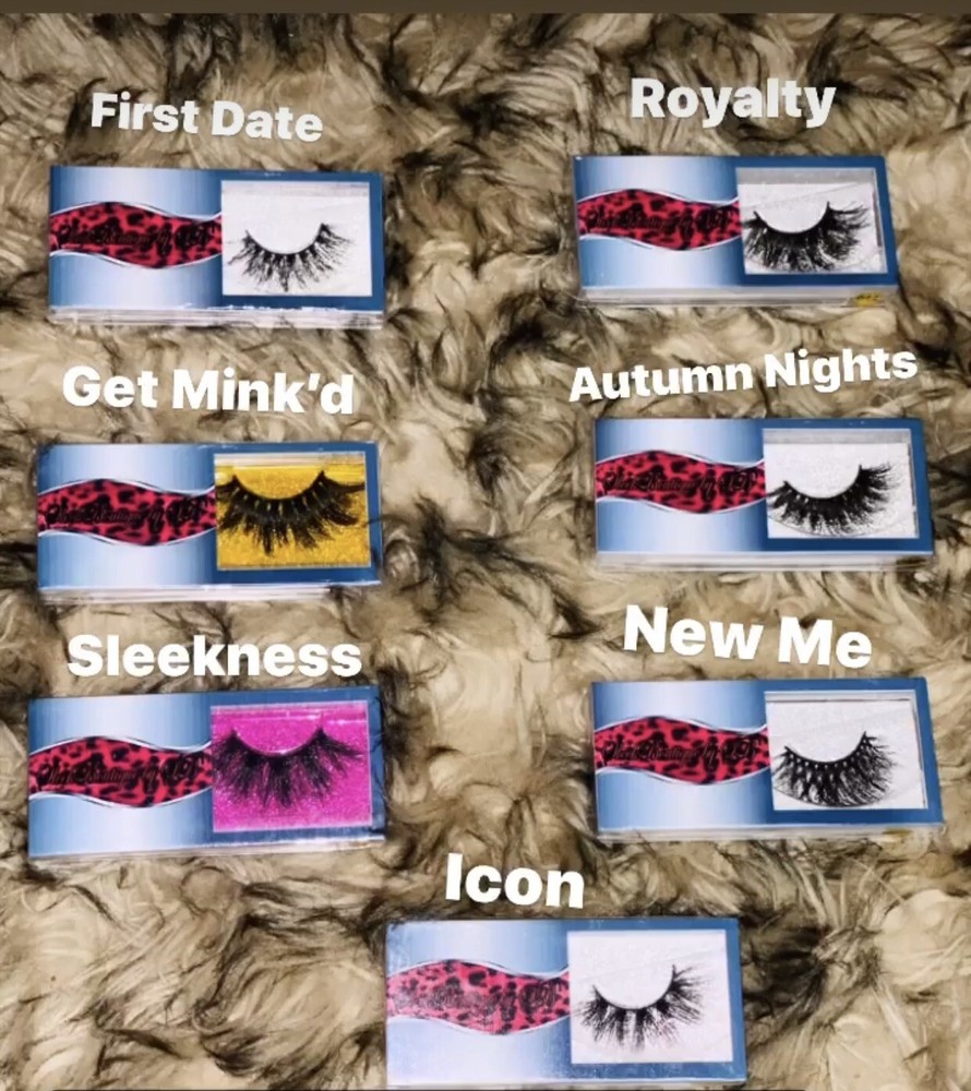 5D Mink Soft Full EyeLashes Custom Branded