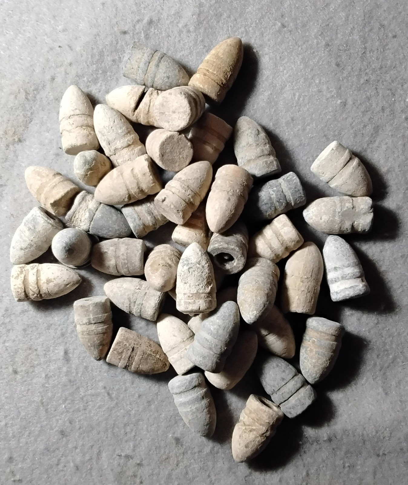 45 Civil War Relic U.S. unfired Sharps bullets dug in Central Virginia $58.00