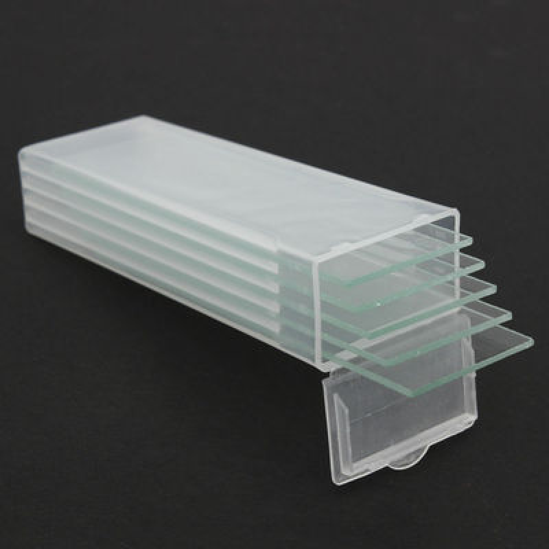 Reusable Laboratorial Double Concave Biological Microscope Blank Glass Slides La