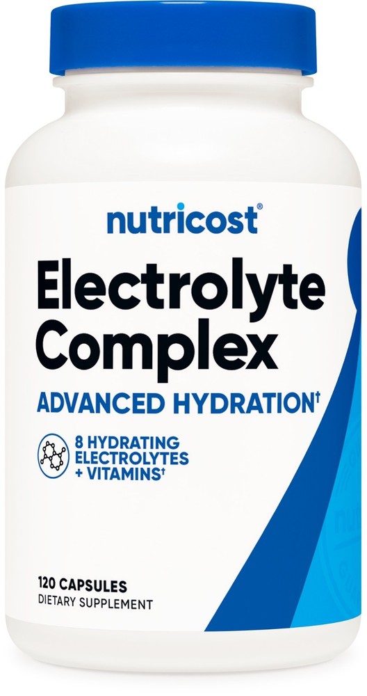 Nutricost Electrolyte Complex (Advanced Hydration) 120 Capsules