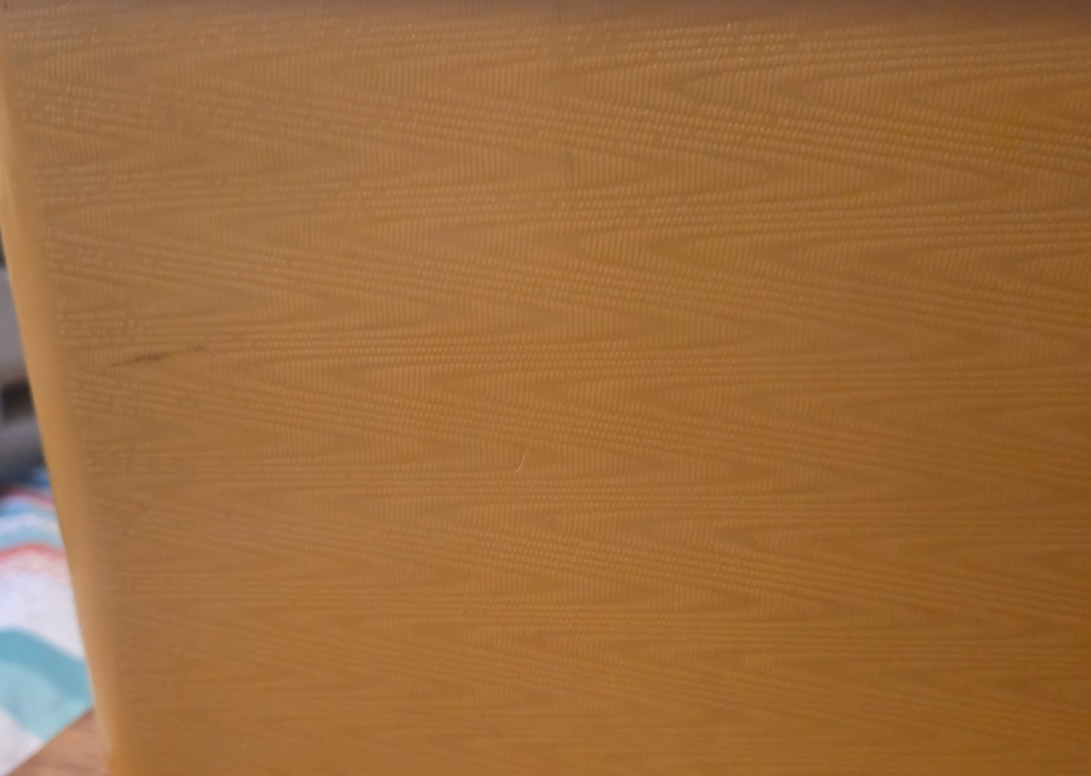 Wilson Wil-Hold Mustard Yellow Sewing Organizer, retro look, with Sewing Notions