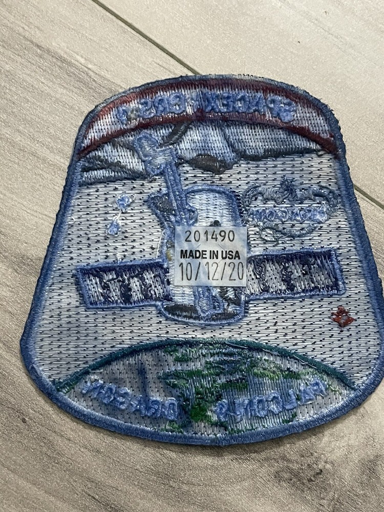 Genuine CRS-1 SPACE X Mission FALCON 9 DRAGON PATCH