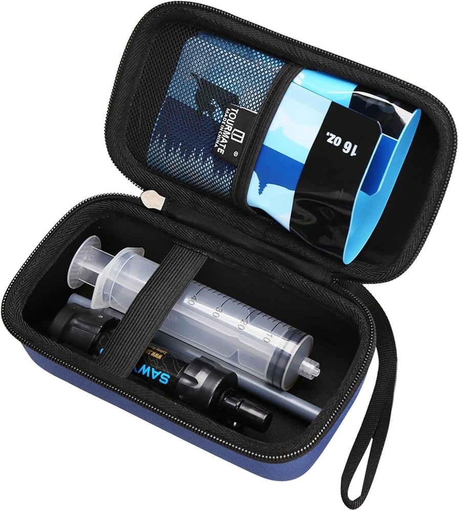 Water Filter Mini Compatible CarryCase Straw Accessory Protective Sawyer System