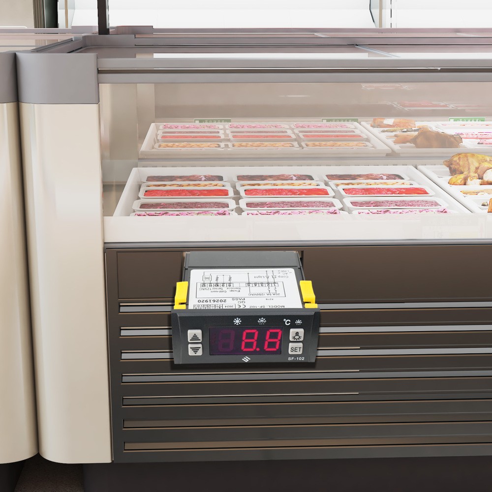 Electronic Temperature Controller SF-102 Digital Display Freezer Thermostat