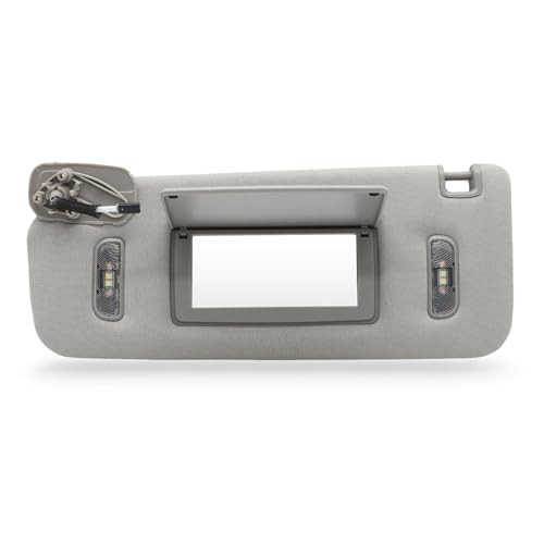 23459655 Gray Sun Visor Left Driver Compatible with Escalade/ESV Silverado