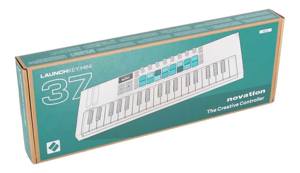 Novation Launchkey Mini 37 MK4 White 37-key MIDI Ableton Keyboard Controller