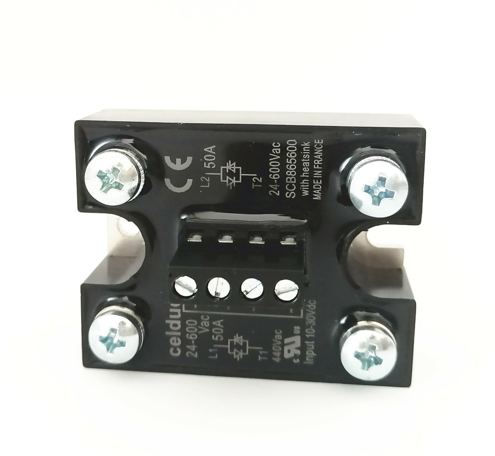 Celduc solid state relay SCB865600 50A 24-600VAC