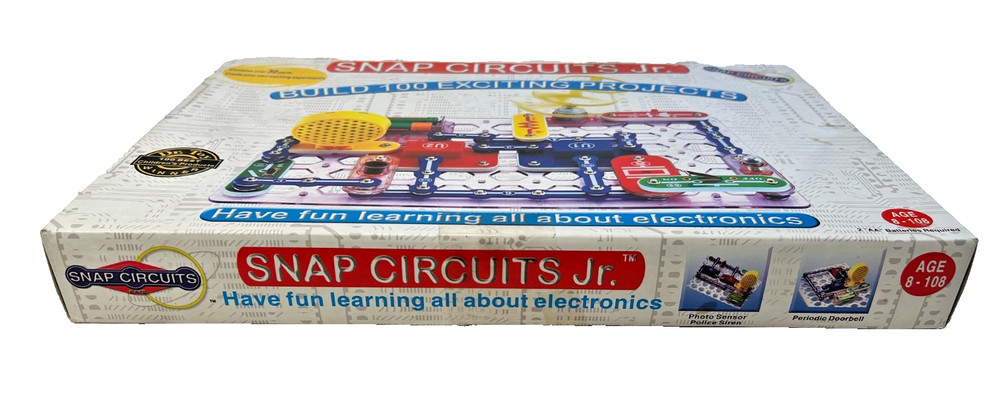 ELENCO Snap Circuits Jr. 100 Experiments Electronics Discovery Kit Home School C