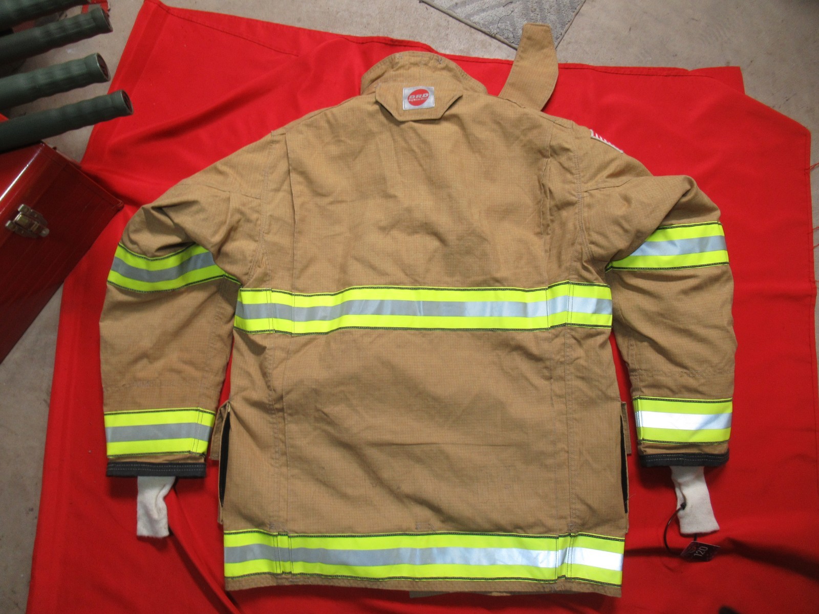 MFG 2015 GLOBE GXTREME DRD 48 +2 x 35 Firefighter JACKET COAT Turnout Bunker