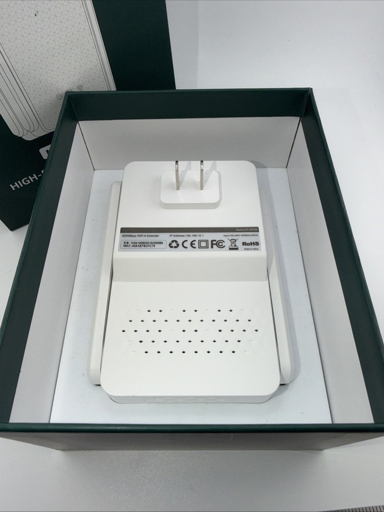 High-Speed WiFi 6 Extender Model CF-XR186