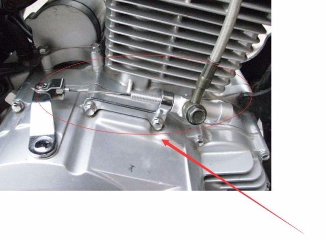 Motorcycle modified hydraulic clutch pull clutch slave cylinder Efficient pump