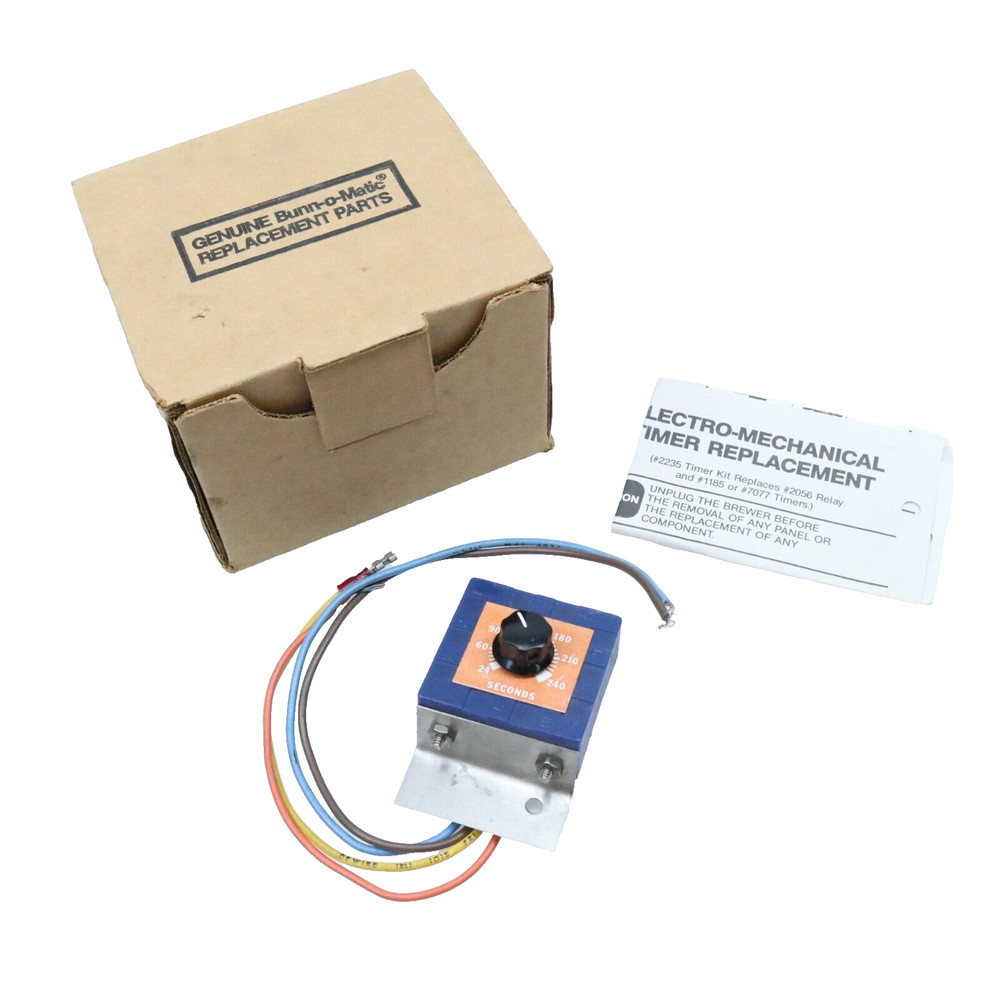 Bunn-O-Matic Electro-Mechanical Timer Replacement QT Quadtronics KSS53CB 8408
